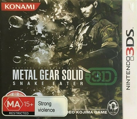 Metal Gear Solid: Snake Eater 3D (15) - CeX (AU): - Buy, Sell, Donate